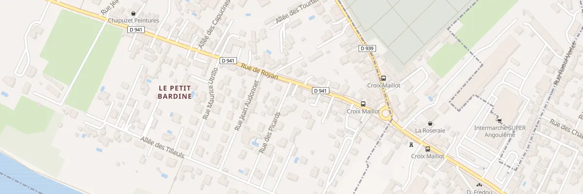 Plan du 35 Rue de Royan à Saint-Yrieix-sur-Charente