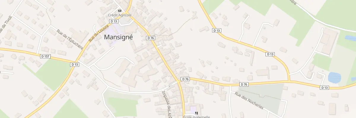 Plan du 51 Rue Principale à Mansigné
