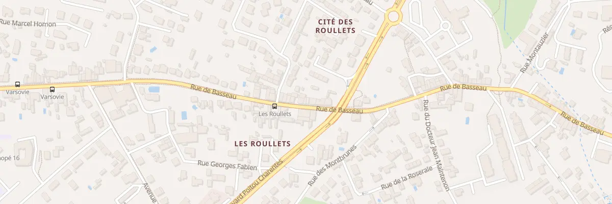 Plan du 132 Rue de Basseau à Angoulême