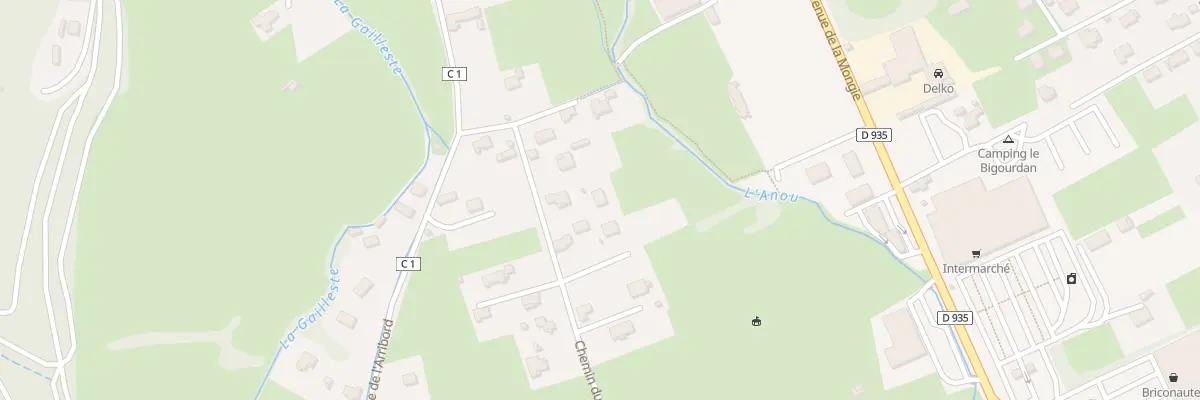Plan du 7B Che du Lerc à Pouzac