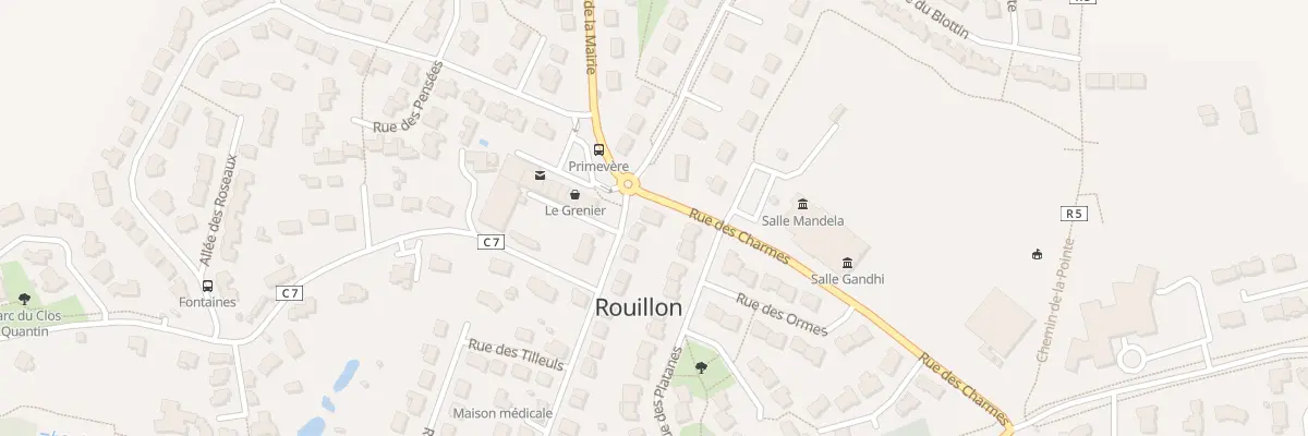 Plan du 28 Rue de la Mairie à Rouillon