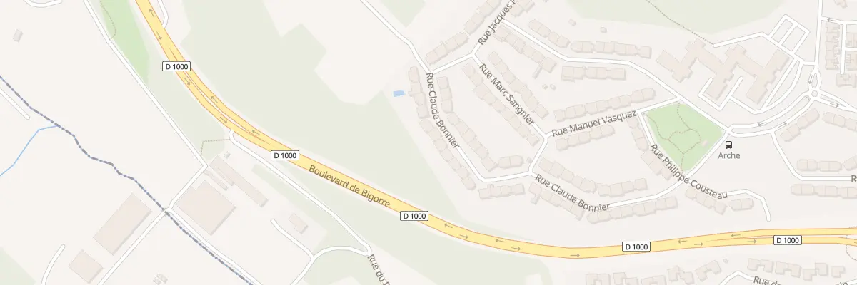 Plan du 45 Rue Claude Bonnier à Angoulême