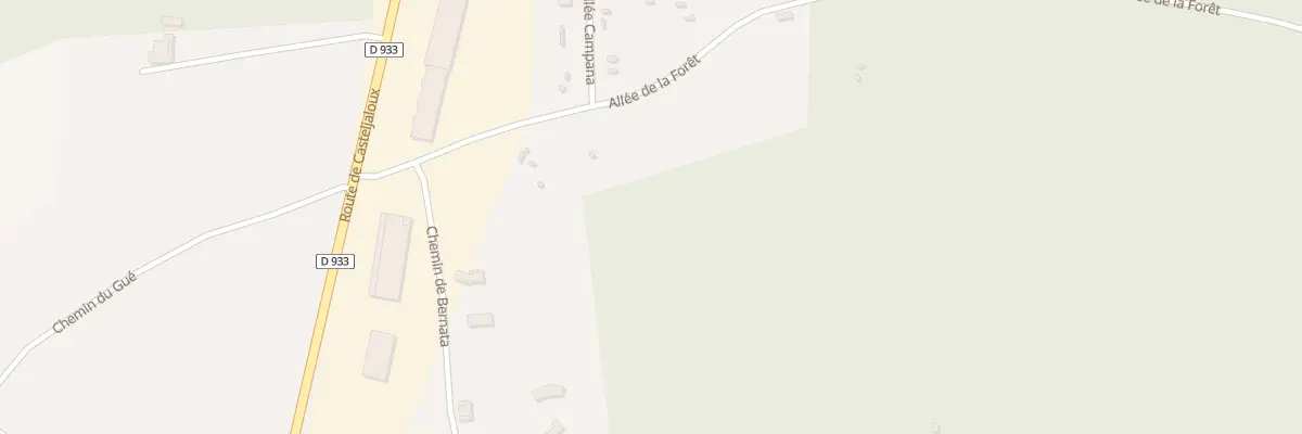 Plan du 112 Lauzere à Fourques-sur-Garonne