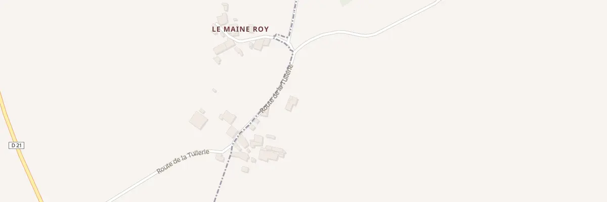 Plan du 5193 Le Maine Roy à Pillac