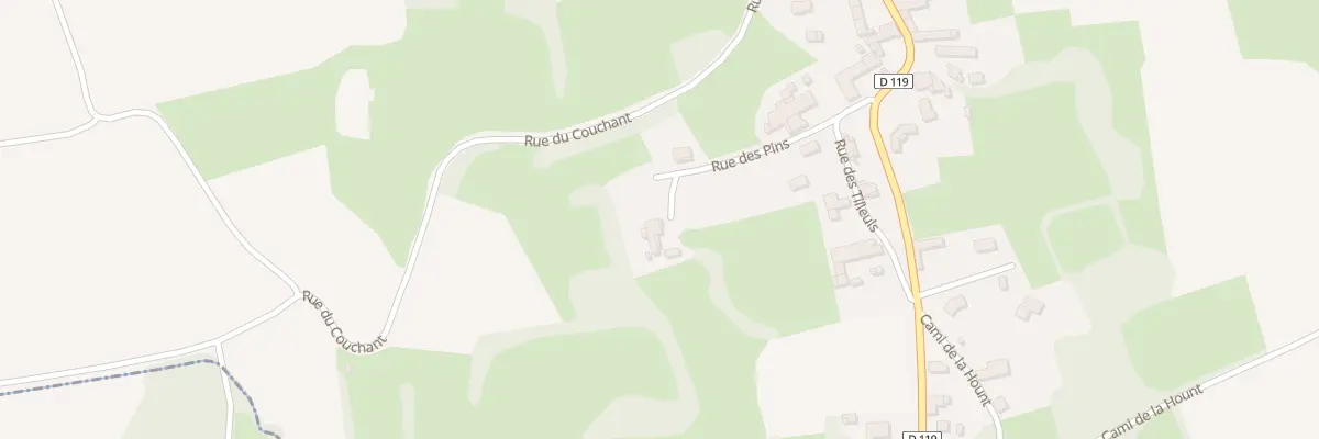 Plan du 7 Rue des Pins à Dours