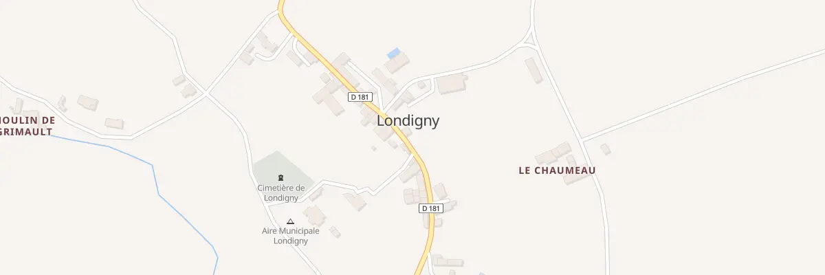 Plan du 11 Rue de l’Ancienne École à Londigny