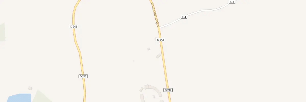Plan du 8A Boisjos à Coudehard