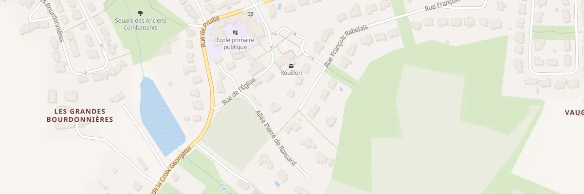 Plan du 32 Rue François Rabelais à Rouillon
