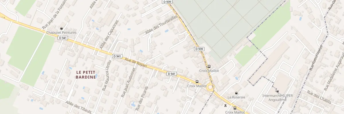Plan du 22 Rue de Royan à Saint-Yrieix-sur-Charente