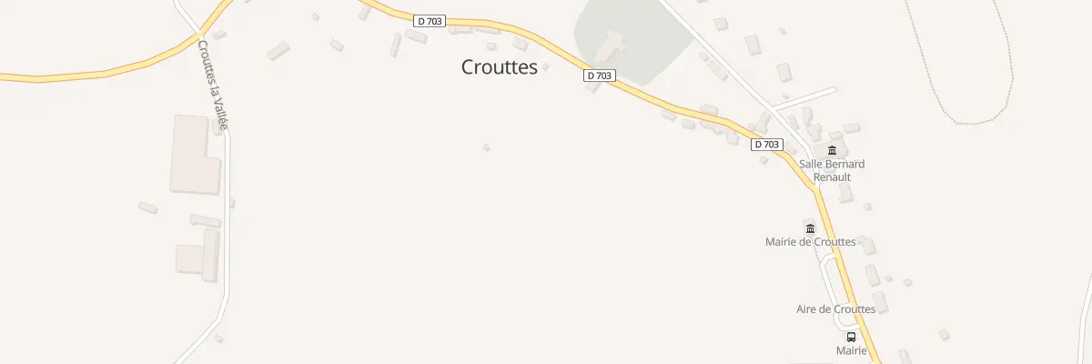 Plan du 11 Rue de la Cavée à Crouttes