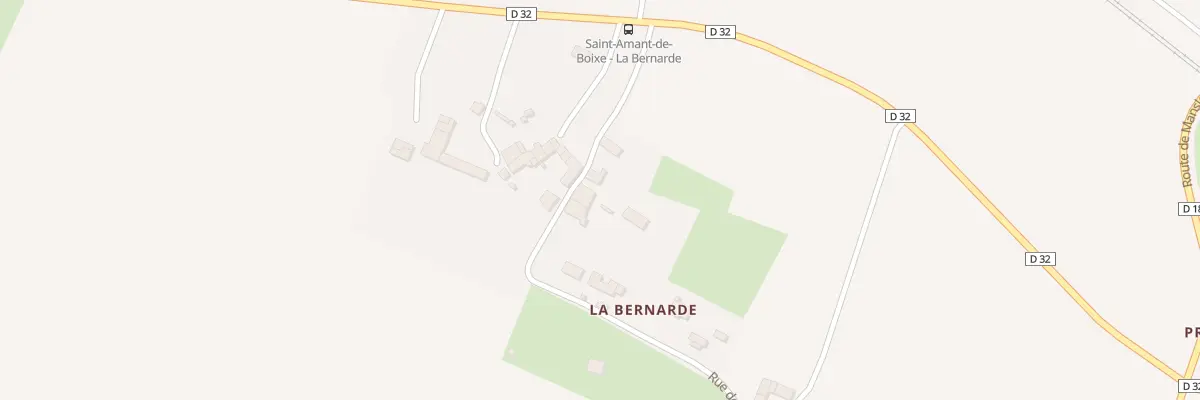Plan du 5 Rue de la Brune à Saint-Amant-de-Boixe