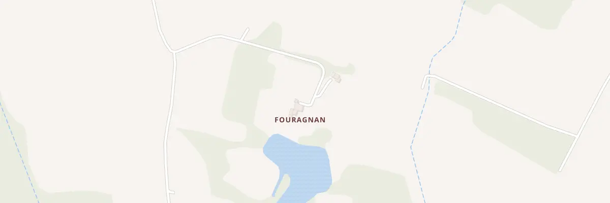 Plan du 5051 A Fouragnan à Couloumé-Mondebat