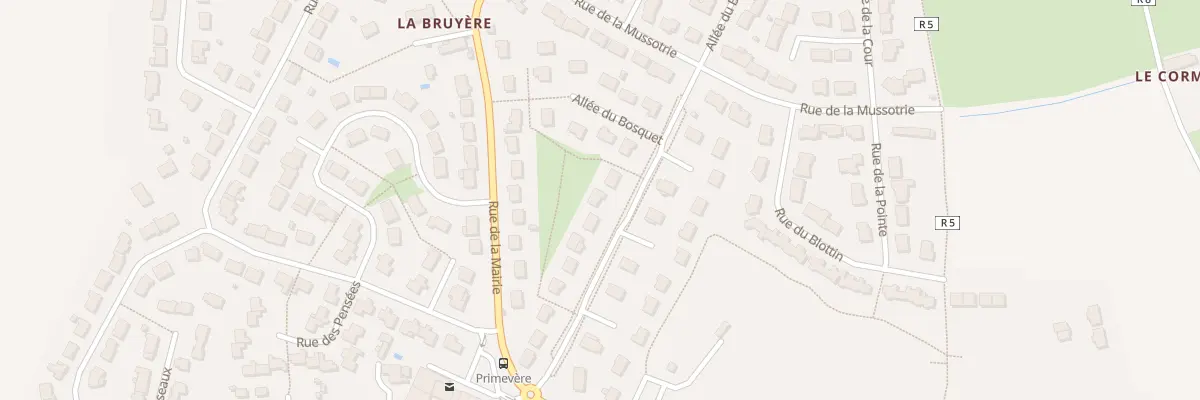 Plan du 13 Av du Bocage à Rouillon