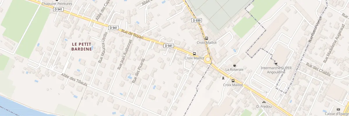 Plan du 23 Rue de Royan à Saint-Yrieix-sur-Charente