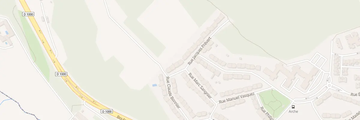 Plan du 26 Rue Jacques Prevert à Angoulême