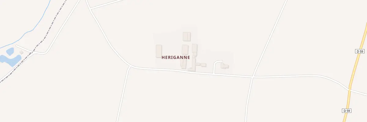 Plan du 2 Hériganne à Sammarçolles