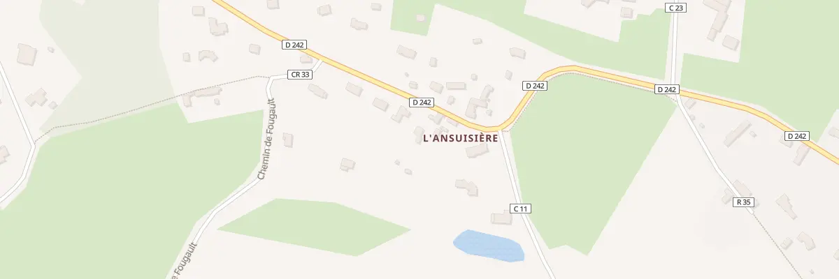 Plan du 61 Rue de la Madeleine à La Bazoge