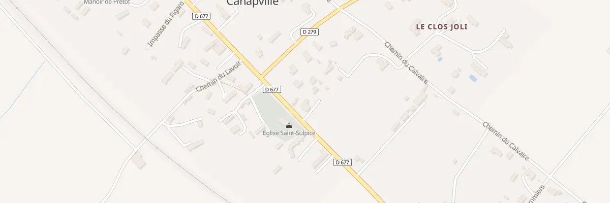 Plan du 5066 Le Bourg à Canapville