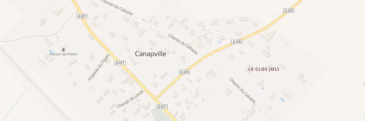 Plan du 5129 Le Bourg à Canapville