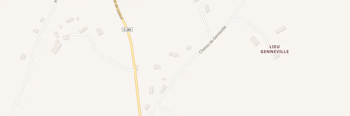 Plan du 5335 Lieu des Laplaces à Clarbec