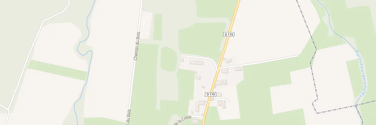 Plan du 133 Rue des Pyrénées à Dours