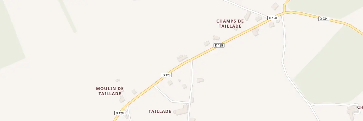 Plan du 3 Champs de Taillade à Saint-Quentin-de-Caplong