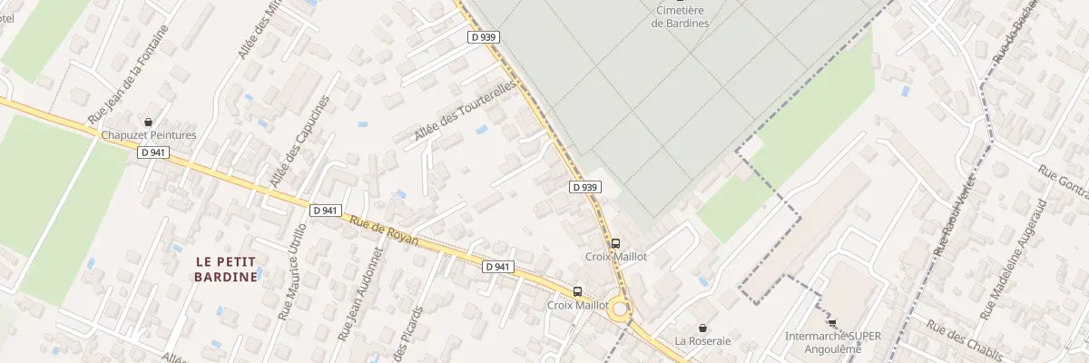 Plan du 11B Rue de Saint Jean d’Angély à Saint-Yrieix-sur-Charente