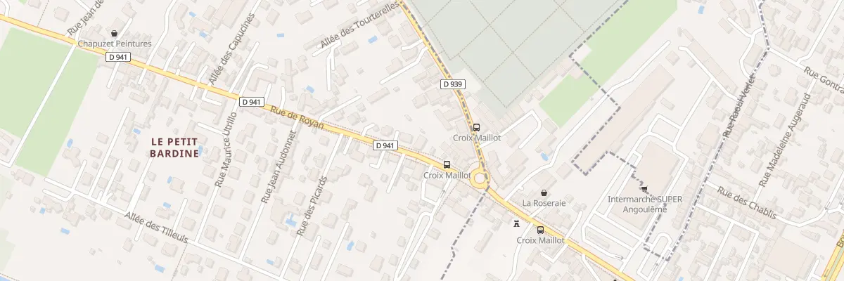 Plan du 14 Rue de Royan à Saint-Yrieix-sur-Charente