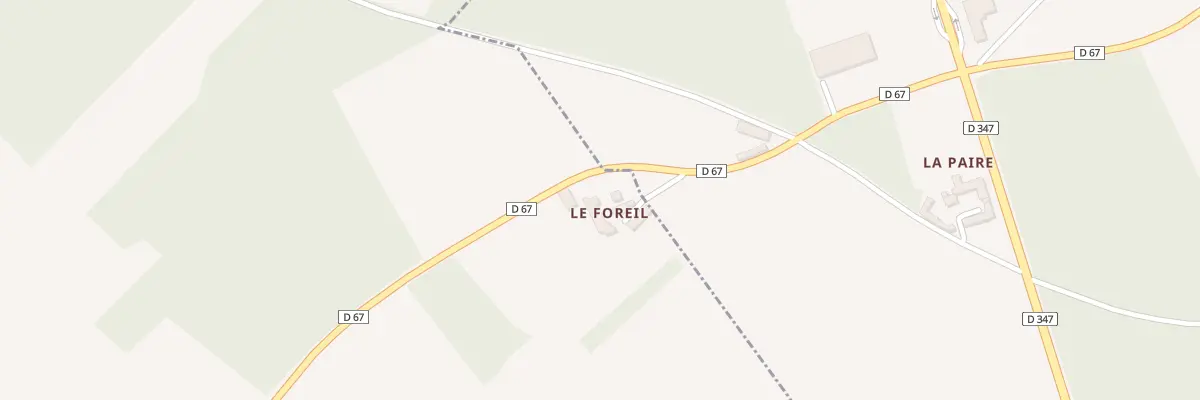 Plan du 2 Foreil à La Chaussée