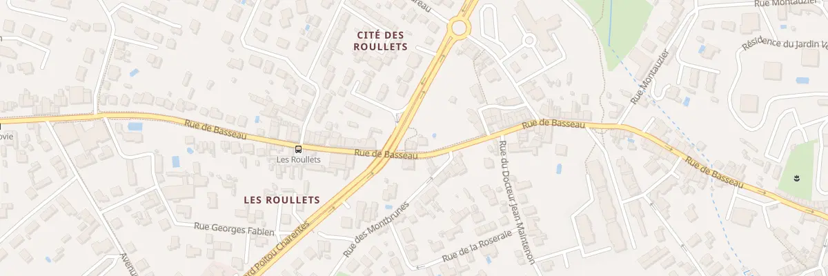 Plan du 124 Rue de Basseau à Angoulême