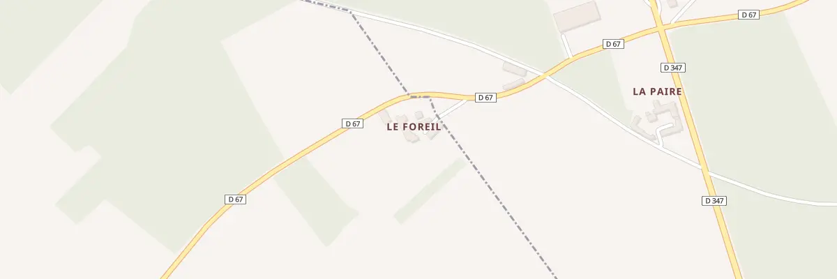 Plan du 1 Foreil à La Chaussée