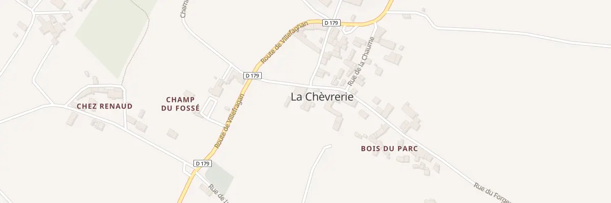 Plan du 2 Rue du Forgeron à La Chèvrerie