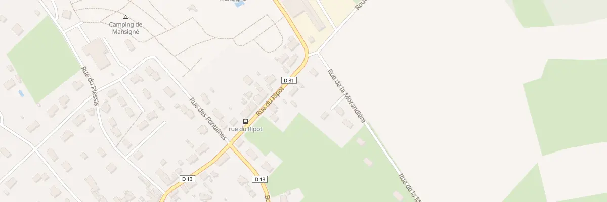 Plan du 6 Rue du Ripot à Mansigné