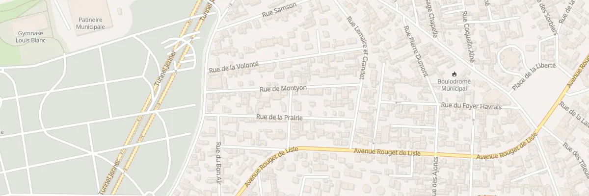 Plan du 14 Rue Boileau au Havre