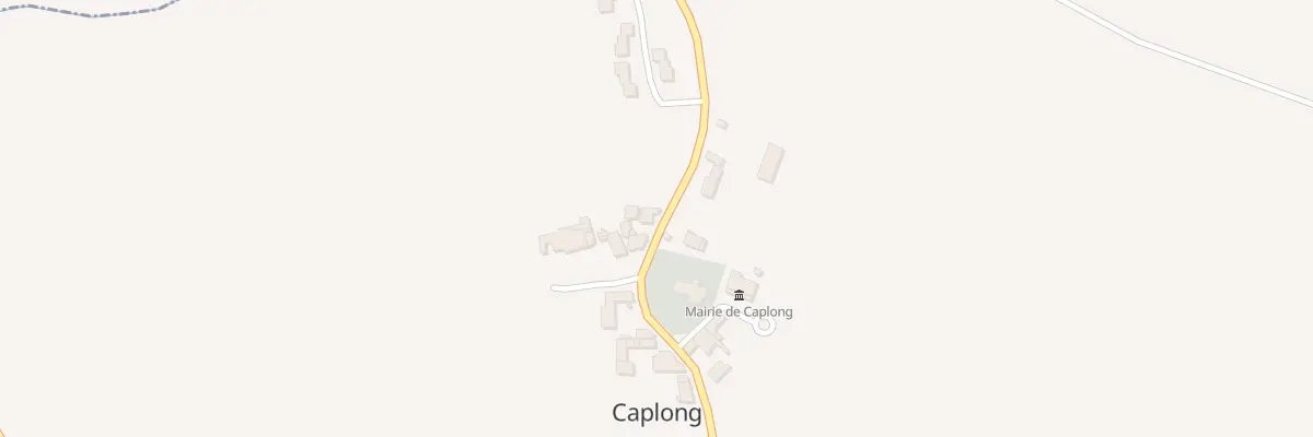 Plan du 1 Le Bourg Ouest à Caplong