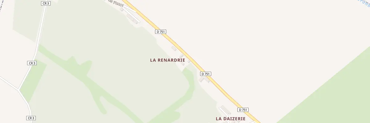 Plan du 86 La Renardrie à Thizay