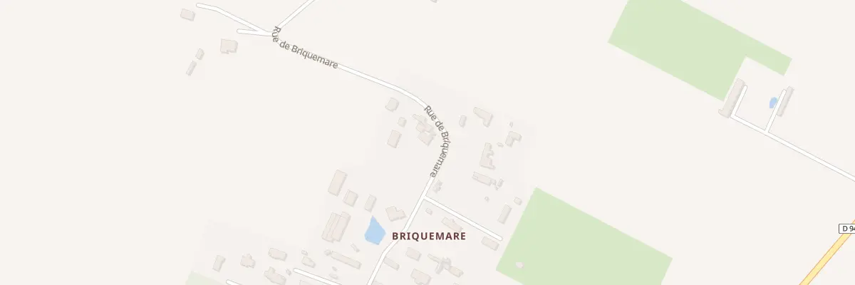 Plan du 23 Rue de Briquemare à Cauville-sur-Mer