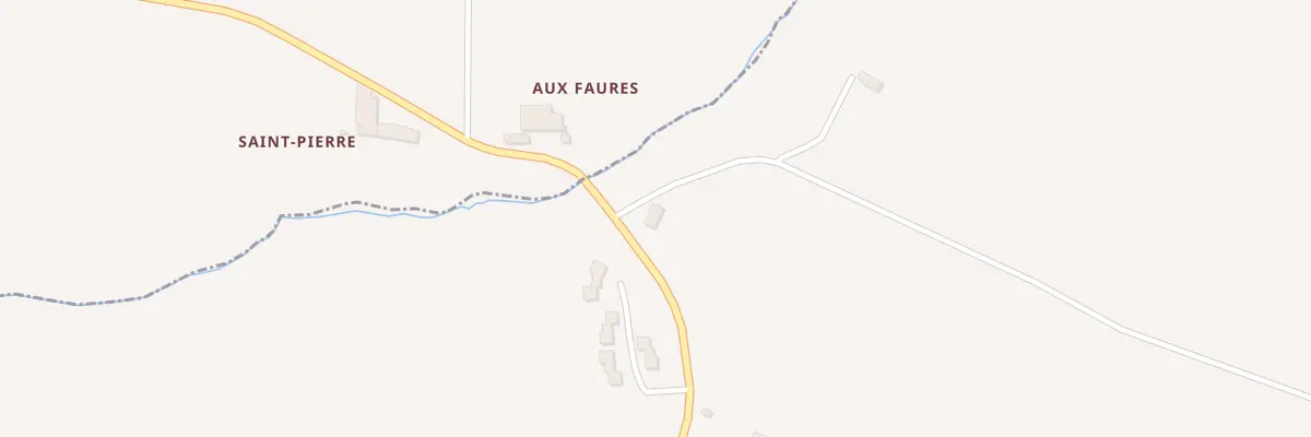 Plan du Bourg-Est à Caplong