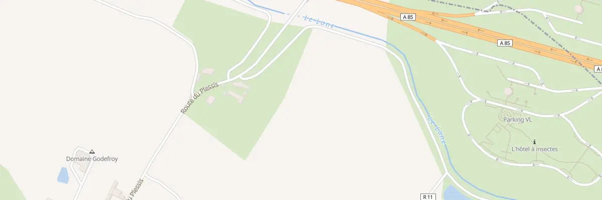 Plan du 25 Le Plessis à Chouzé-sur-Loire