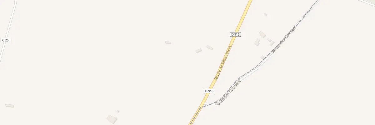 Plan du 16 Rte de Vimoutiers à Crouttes