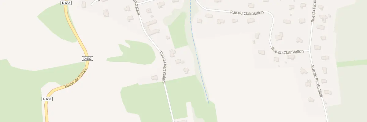 Plan du 25 Rue du Vert Galant à Boulin
