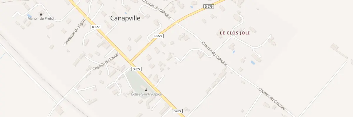 Plan du 5065 Le Bourg à Canapville