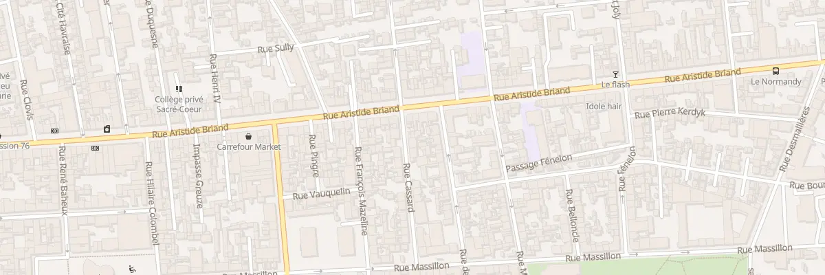 Plan du 22 Rue Cassard au Havre