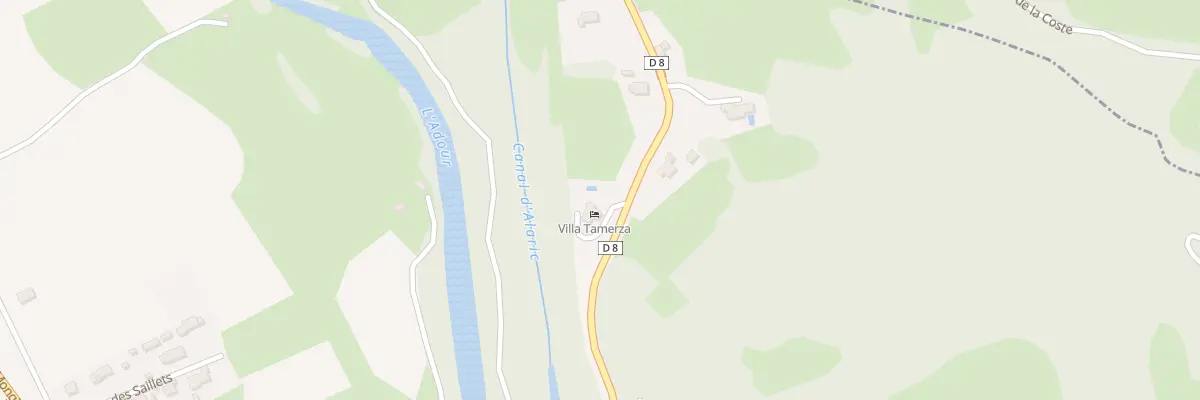 Plan du 13 Rte d’Ordizan à Pouzac