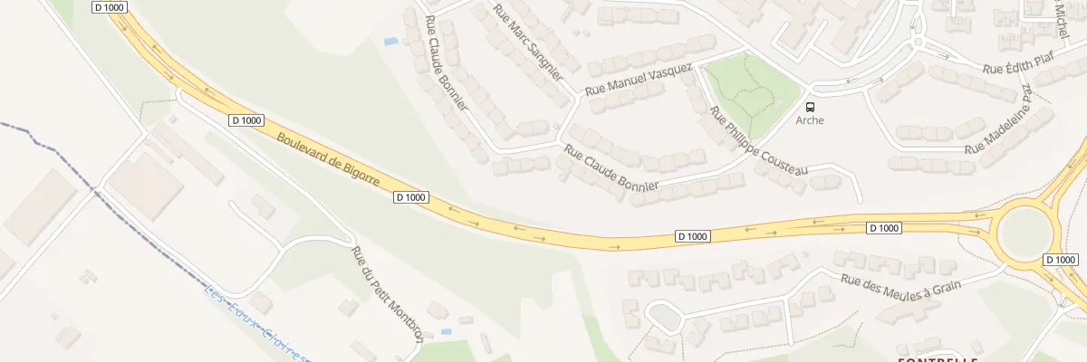 Plan du 27 Rue Claude Bonnier à Angoulême