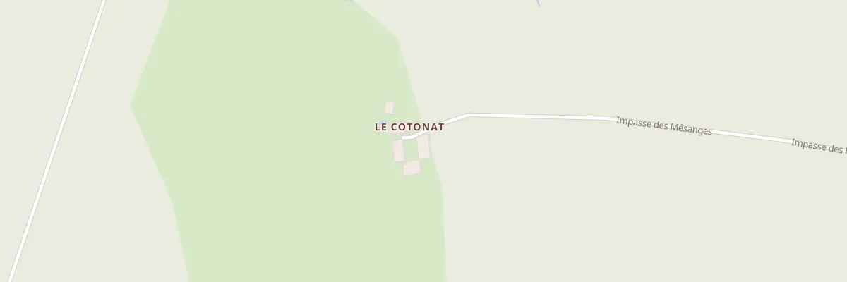 Plan du 18A Le Cotonat Sud à Servanches