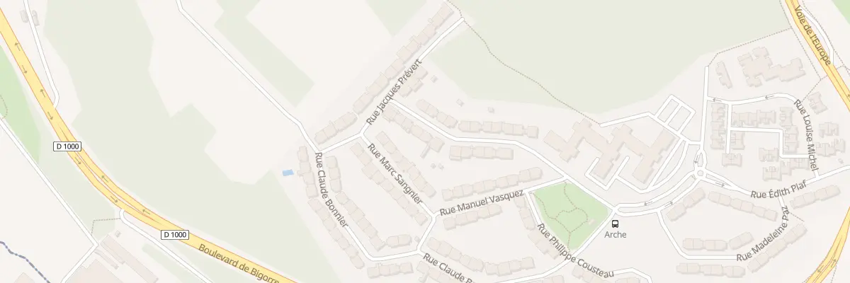 Plan du 13 Rue Jacques Brel à Angoulême