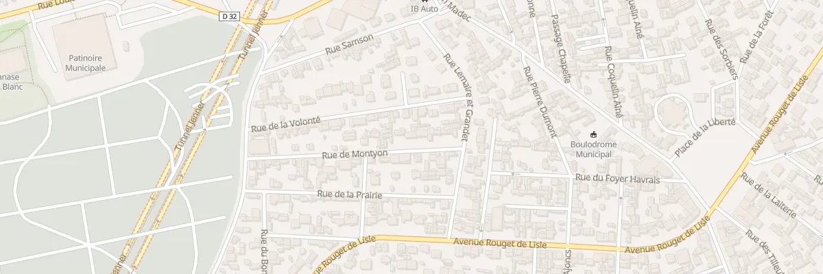 Plan du 33 Rue Montyon au Havre