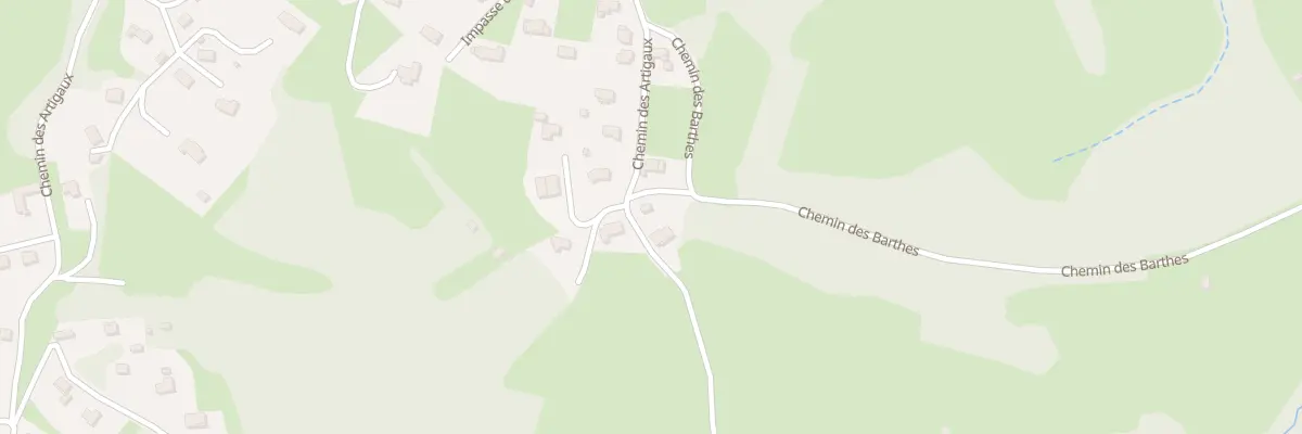 Plan du 1 Cap de la Serre à Ordizan