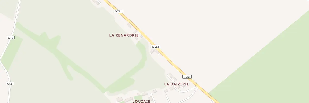 Plan du 1 Rte de Saumur à Thizay